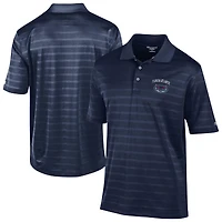 Men's Champion Navy Florida Atlantic Owls Textured Solid Polo
