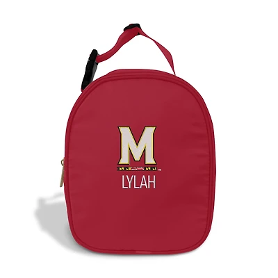 Youth Chad & Jake Red Maryland Terrapins Personalized Insulated Lunch Bag