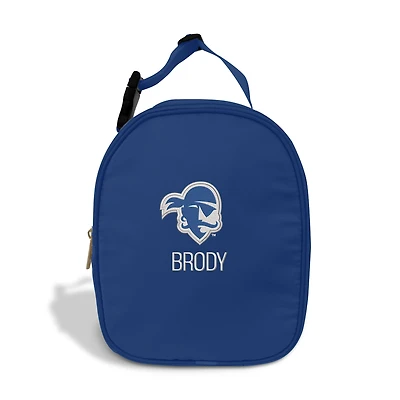 Youth Chad & Jake Blue Seton Hall Pirates Personalized Insulated Lunch Bag