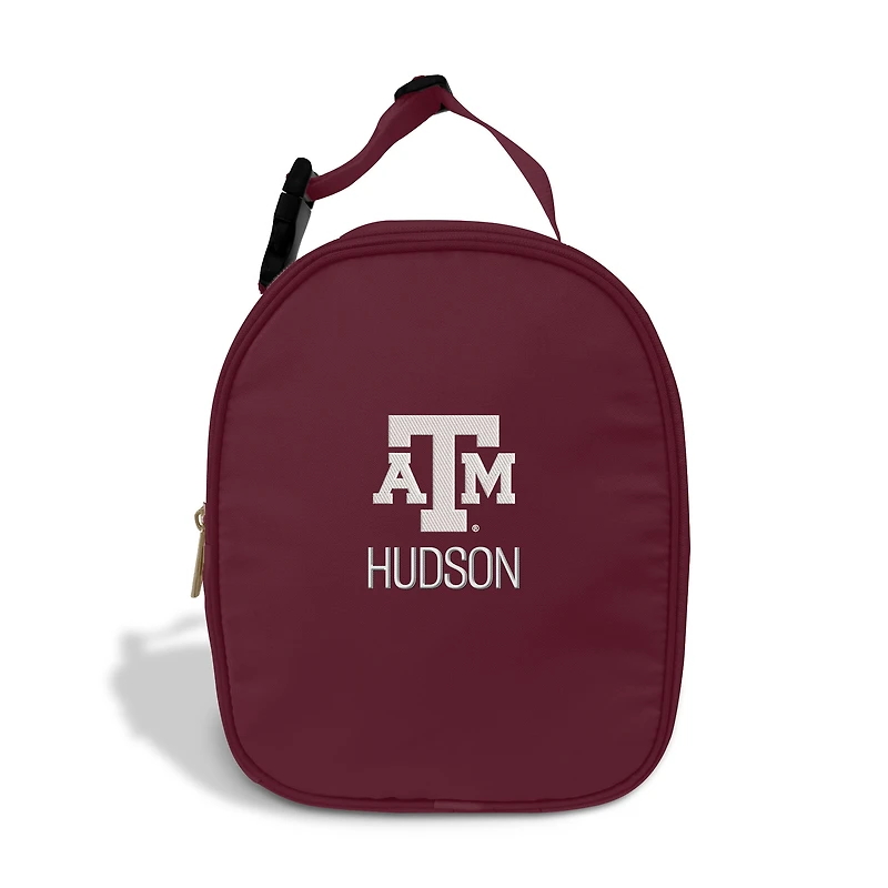 Youth Chad & Jake Maroon Texas A&M Aggies Personalized Insulated Lunch Bag