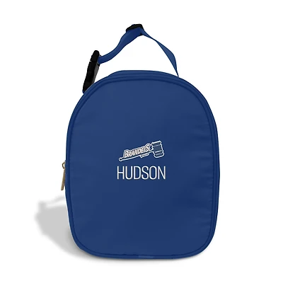 Youth Chad & Jake Blue Brandeis University Judges Personalized Insulated Lunch Bag