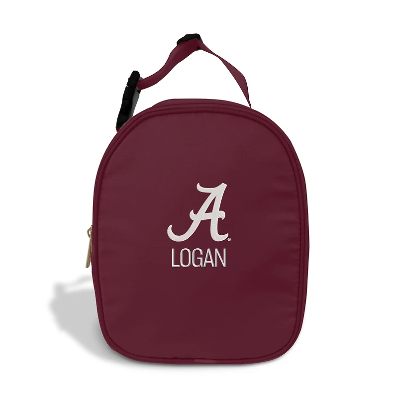 Youth Chad & Jake Crimson Alabama Crimson Tide Personalized Insulated Lunch Bag