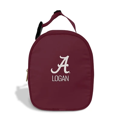 Youth Chad & Jake Crimson Alabama Crimson Tide Personalized Insulated Lunch Bag