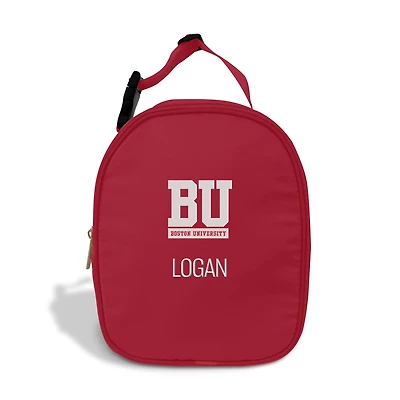 Youth Chad & Jake Scarlet Boston University Personalized Insulated Lunch Bag