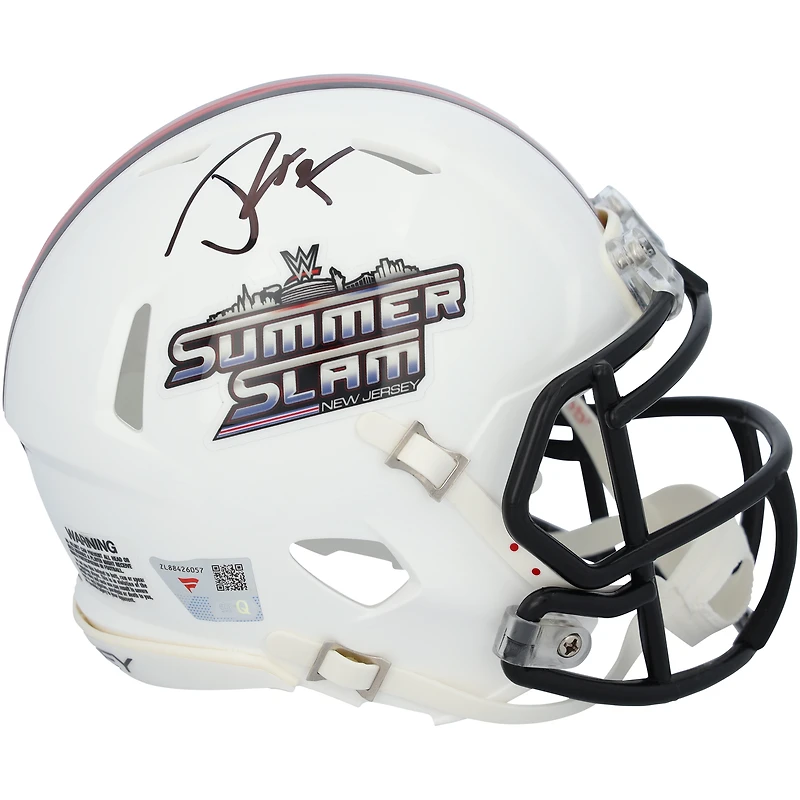 Jelly Roll Autographed Riddell 2025 SummerSlam Speed Mini Helmet