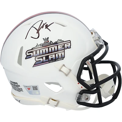 Jelly Roll Autographed Riddell 2025 SummerSlam Speed Mini Helmet