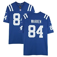 Tyler Warren Indianapolis Colts Autographed Royal Nike Game Jersey
