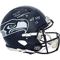 Jaxon Smith-Njigba Seattle Seahawks Autographed Riddell Speed Authentic Helmet with "We Are 12" Inscription