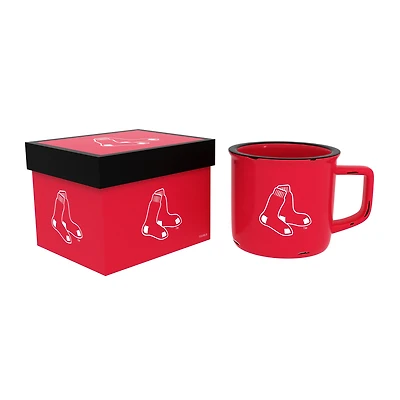 Boston Red Sox 14oz. Ceramic Camp Cup with Gift Box
