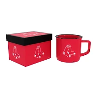 Boston Red Sox 14oz. Ceramic Camp Cup with Gift Box