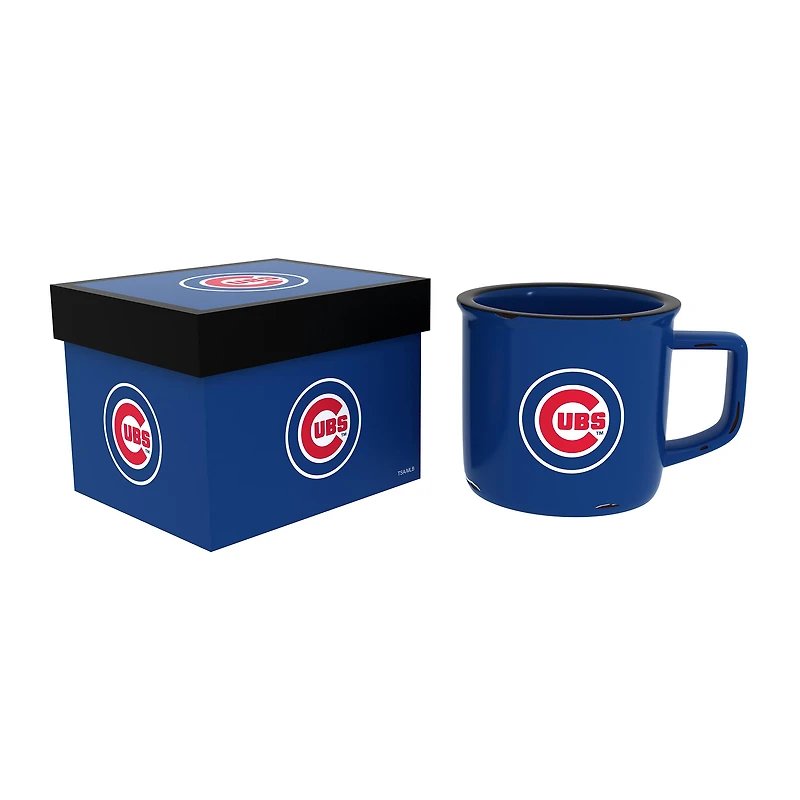 Chicago Cubs 14oz. Ceramic Camp Cup with Gift Box