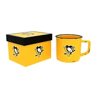 Pittsburgh Penguins 14oz. Ceramic Camp Cup with Gift Box