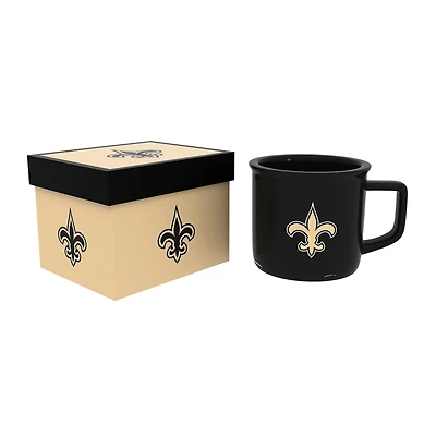 New Orleans Saints 14oz. Ceramic Camp Cup with Gift Box
