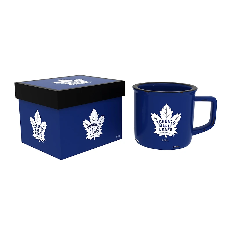 Toronto Maple Leafs 14oz. Ceramic Camp Cup with Gift Box