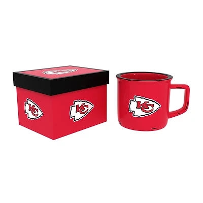Kansas City Chiefs 14oz. Ceramic Camp Cup with Gift Box