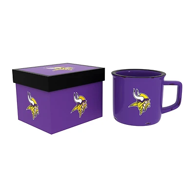 Minnesota Vikings 14oz. Ceramic Camp Cup with Gift Box