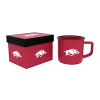 Arkansas Razorbacks 14oz. Ceramic Camp Cup with Gift Box
