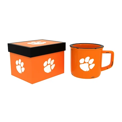 Clemson Tigers 14oz. Ceramic Camp Cup with Gift Box