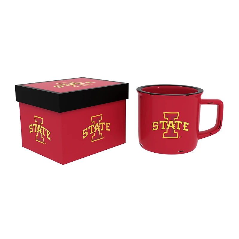 Iowa State Cyclones 14oz. Ceramic Camp Cup with Gift Box