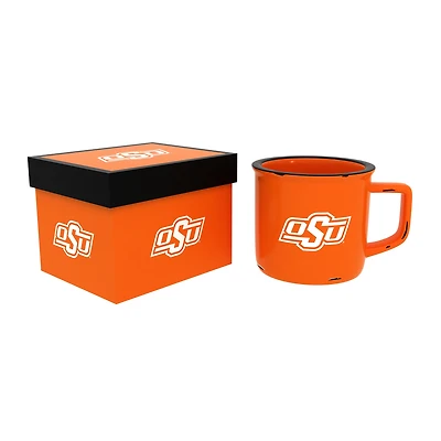 Oklahoma State Cowboys 14oz. Ceramic Camp Cup with Gift Box
