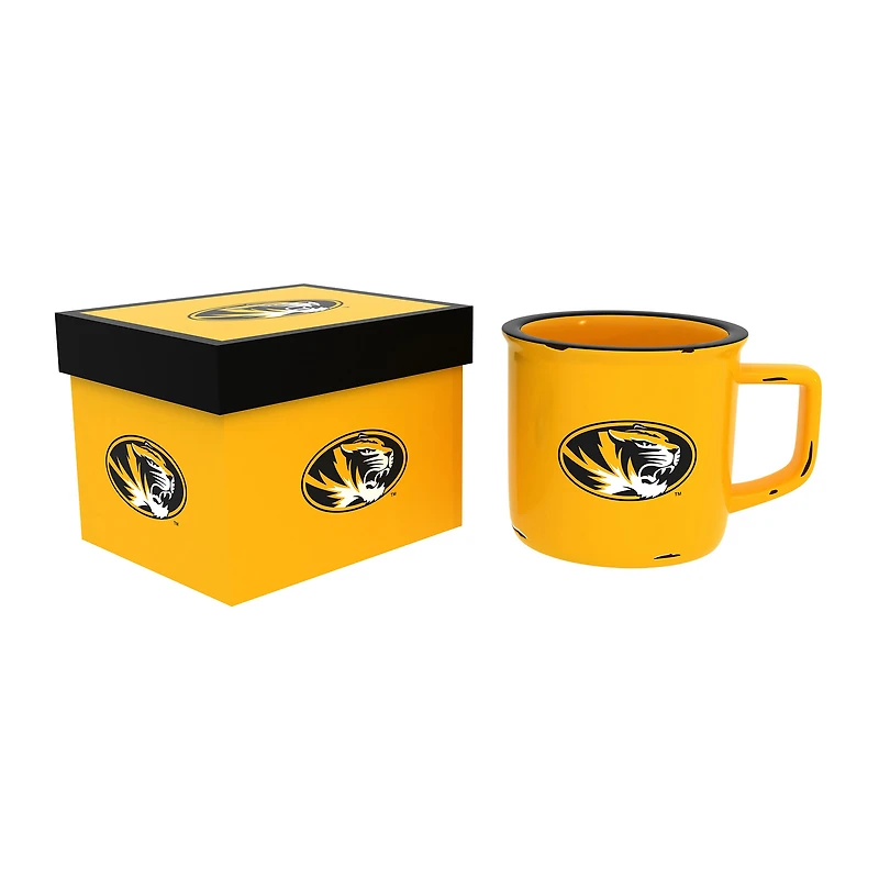 Missouri Tigers 14oz. Ceramic Camp Cup with Gift Box