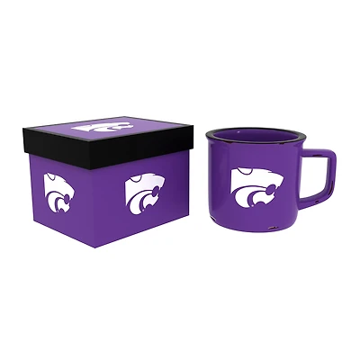 Kansas State Wildcats 14oz. Ceramic Camp Cup with Gift Box