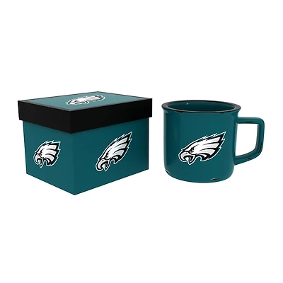 Philadelphia Eagles 14oz. Ceramic Camp Cup with Gift Box