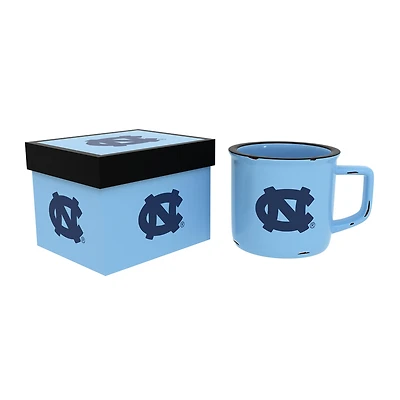 North Carolina Tar Heels 14oz. Ceramic Camp Cup with Gift Box