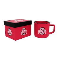 Ohio State Buckeyes 14oz. Ceramic Camp Cup with Gift Box
