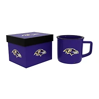 Baltimore Ravens 14oz. Ceramic Camp Cup with Gift Box
