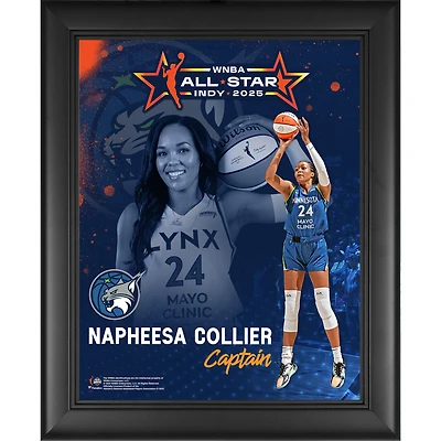 Napheesa Collier Minnesota Lynx Framed 13" x 16" 2025 WNBA All-Star Collage