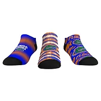 Unisex Rock Em Socks Florida Gators Make Some Noise Three-Pack Low-Cut Set