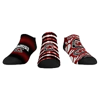 Unisex Rock Em Socks South Carolina Gamecocks Make Some Noise Three-Pack Low-Cut Set