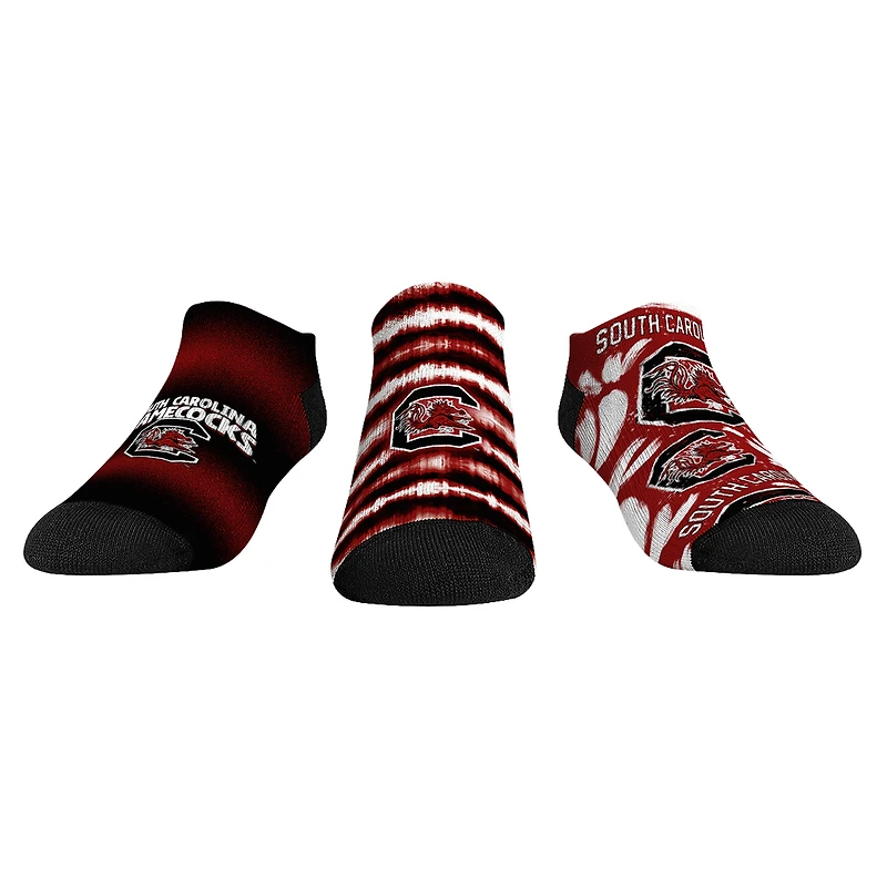 Unisex Rock Em Socks South Carolina Gamecocks Make Some Noise Three-Pack Low-Cut Set
