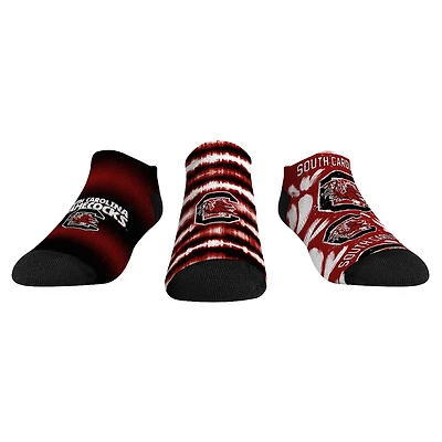 Unisex Rock Em Socks South Carolina Gamecocks Make Some Noise Three-Pack Low-Cut Set