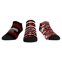 Unisex Rock Em Socks South Carolina Gamecocks Make Some Noise Three-Pack Low-Cut Set