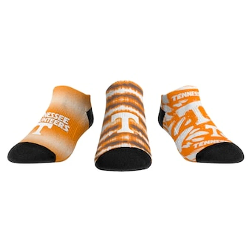 Unisex Rock Em Socks Tennessee Volunteers Make Some Noise Three-Pack Low-Cut Set