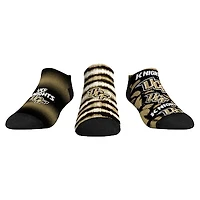 Unisex Rock Em Socks UCF Knights Make Some Noise Three-Pack Low-Cut Set