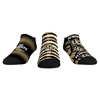 Unisex Rock Em Socks UCF Knights Make Some Noise Three-Pack Low-Cut Set
