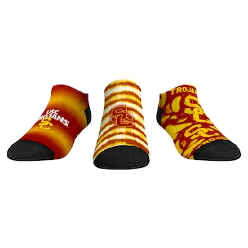 Unisex Rock Em Socks USC Trojans Make Some Noise Three-Pack Low-Cut Set