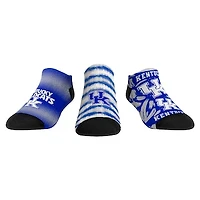 Unisex Rock Em Socks Kentucky Wildcats Make Some Noise Three-Pack Low-Cut Set