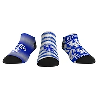 Unisex Rock Em Socks Kentucky Wildcats Make Some Noise Three-Pack Low-Cut Set