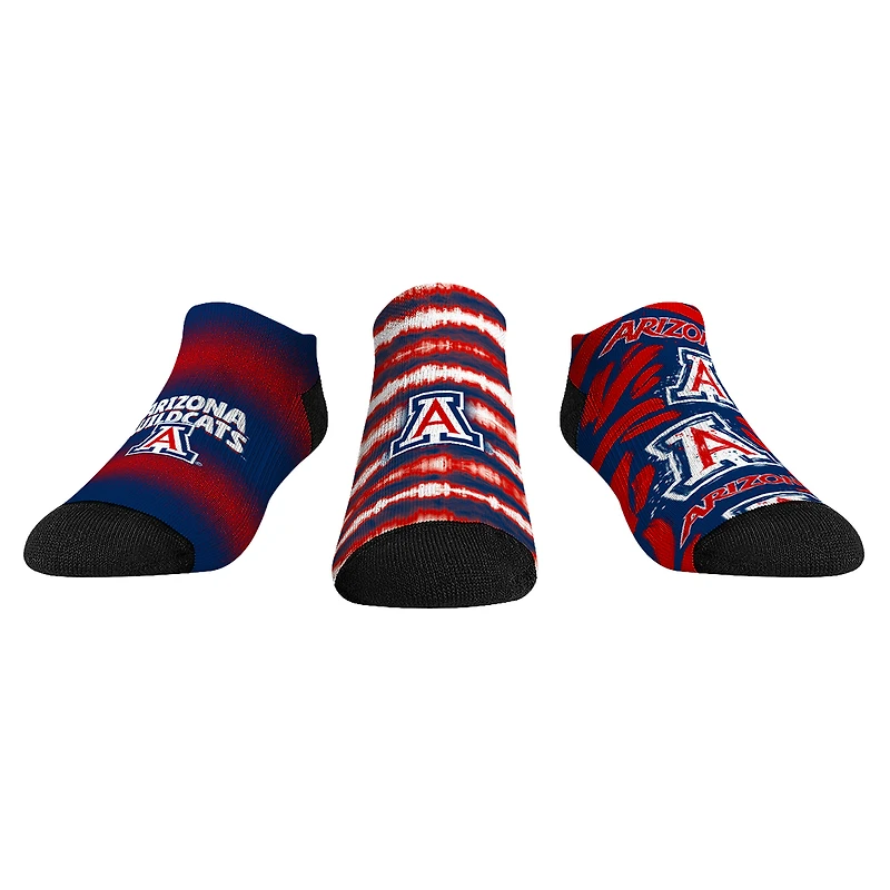 Youth Rock Em Socks Arizona Wildcats Make Some Noise Three-Pack Low-Cut Socks Set