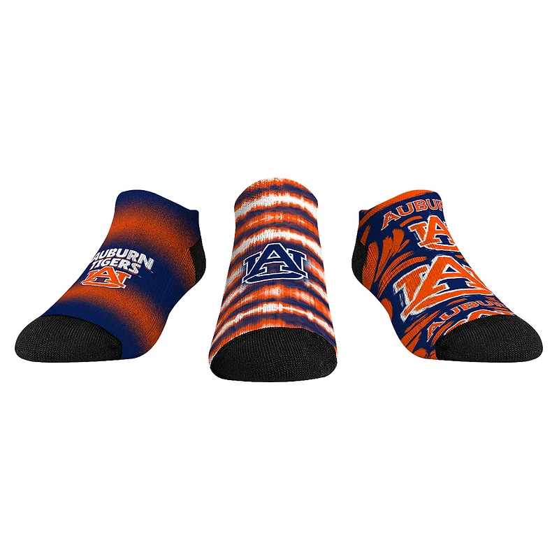 Youth Rock Em Socks Auburn Tigers Make Some Noise Three-Pack Low-Cut Socks Set