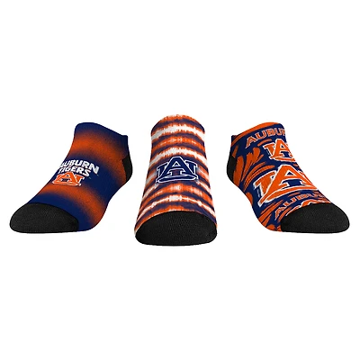 Youth Rock Em Socks Auburn Tigers Make Some Noise Three-Pack Low-Cut Socks Set