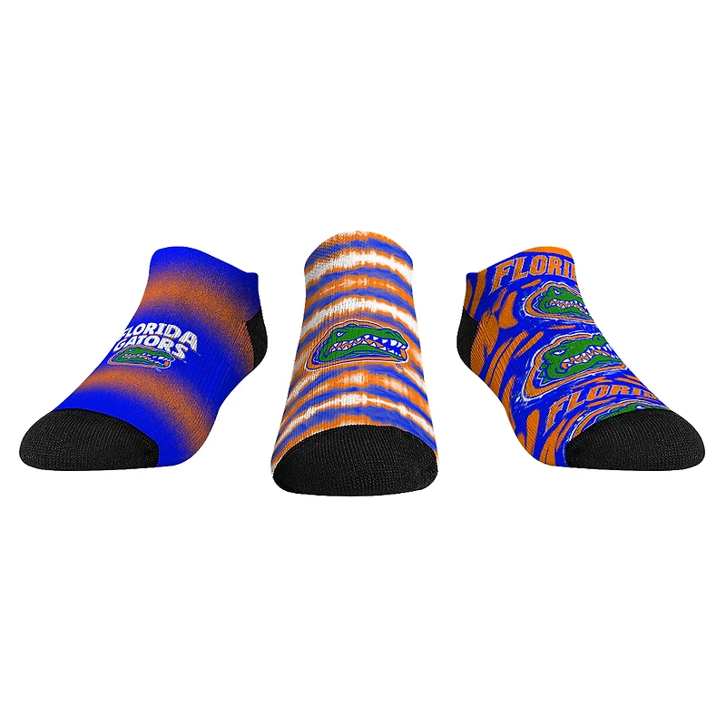 Youth Rock Em Socks Florida Gators Make Some Noise Three-Pack Low-Cut Socks Set