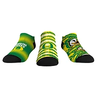 Youth Rock Em Socks Oregon Ducks Make Some Noise Three-Pack Low-Cut Socks Set