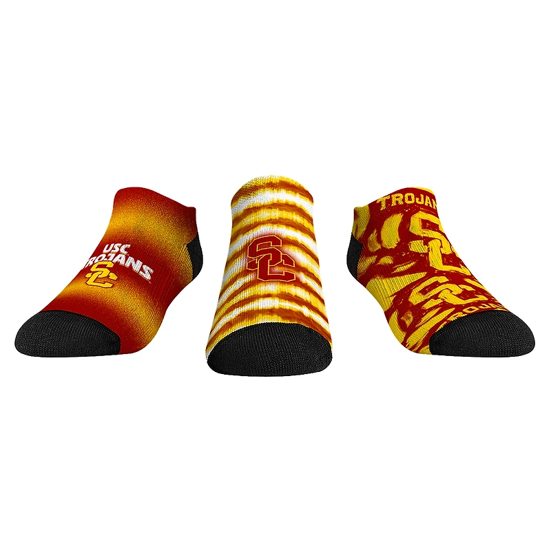 Youth Rock Em Socks USC Trojans Make Some Noise Three-Pack Low-Cut Socks Set
