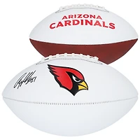 Anquan Boldin Arizona Cardinals Autographed Franklin White Panel Football