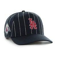 Men's '47 x Rawlings Navy Los Angeles Angels Pinstripe Hitch Adjustable Hat